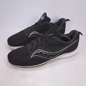 Saucony Kinvara 13 Athletic Lace Up Shoe Mens Size 11 S20723-05 Black White